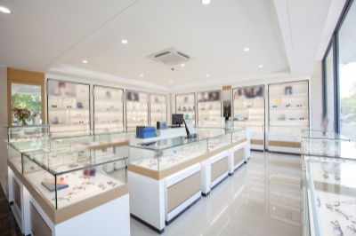 聊城华厦眼科医院眼镜验配区