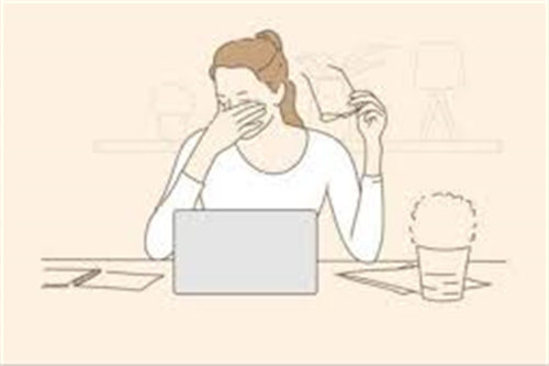 视疲劳动画示意图