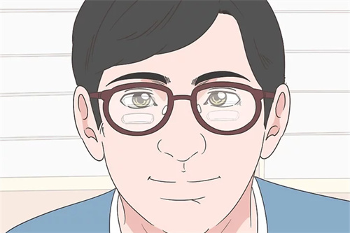 斜视眼镜矫正示意图 斜视眼镜矫正示意图