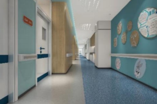 郑州尖峰眼科医院走廊