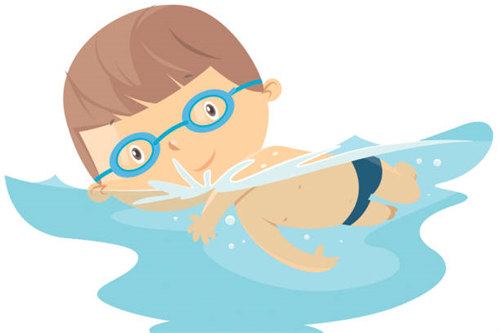 游泳动画示意图