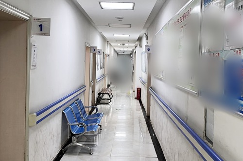 平顶山眼科医院走廊