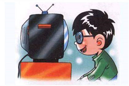 不健康用眼看电视 不健康用眼看电视