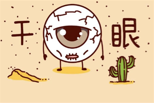 干眼示意图