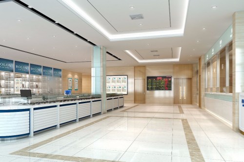 青岛华厦眼科医院配镜区