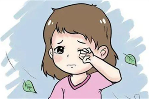 眼部不适图