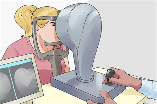 眼睛检查动画示意图
