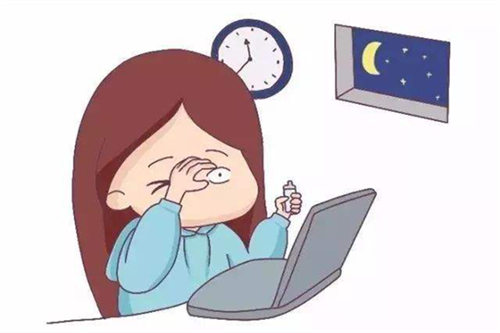 熬夜用眼