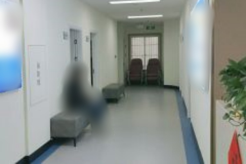 南京东南眼科医院走廊