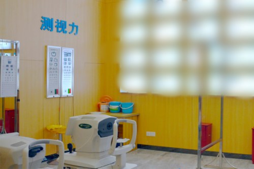 兰州普瑞眼科医院视力测试区