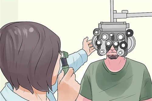 视力检查示意图