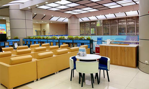 重庆新视界眼科医院等待区