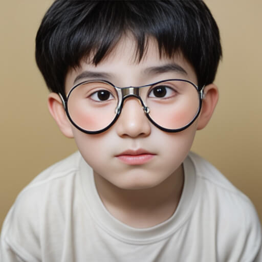 儿童眼睛矫正图