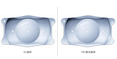 ICL和TICL晶体对比
