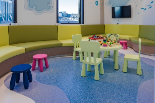 北京希玛林顺潮眼科医院儿童眼科休息室 北京希玛林顺潮眼科医院儿童眼科休息室